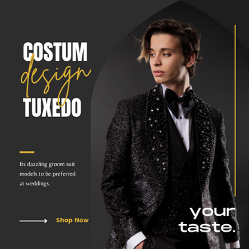 Custom Style Tuxedo: Tailored Perfection with Charly Luxury