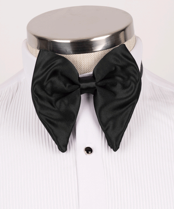 BLACK CLASSIC BOWTIE - Bowtie | Black Tuxedo Style