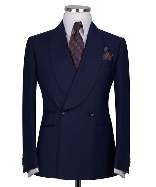 Navy Blue Classic Suit