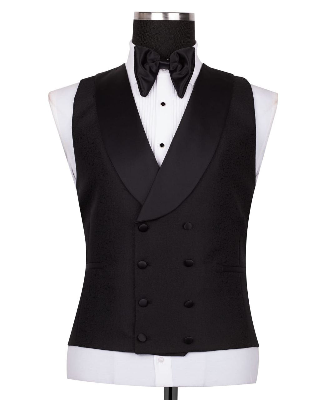 Black Shawl Lapel Black Tuxedo - Triple Tuxedo | Black Tuxedo Style