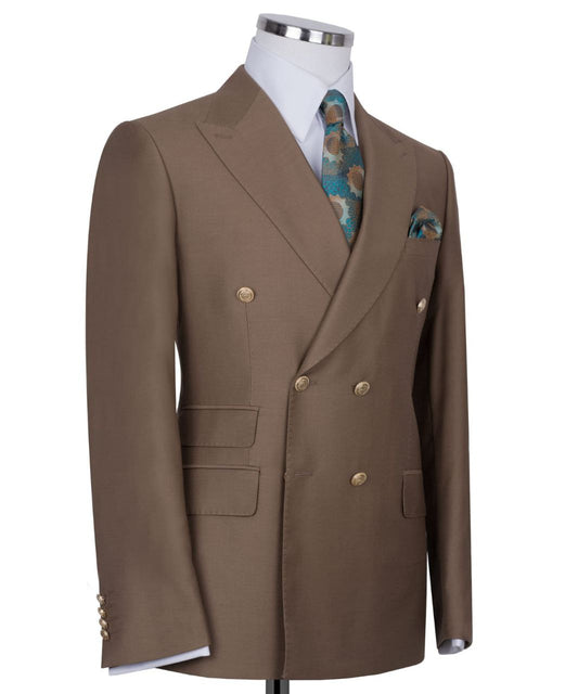 Brown Classic Suit