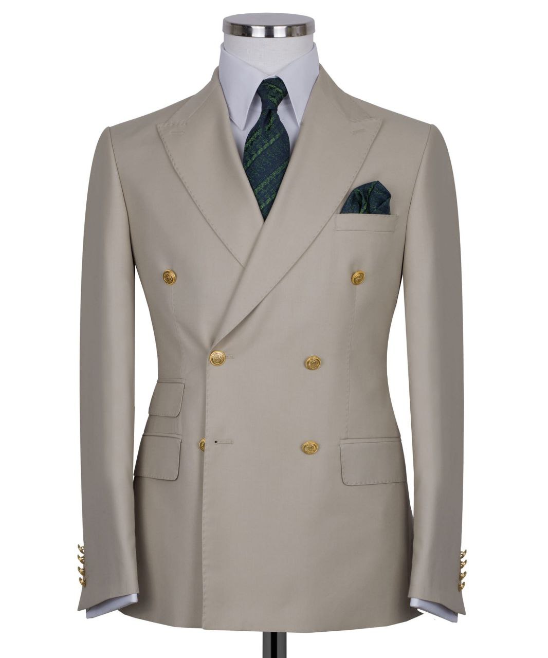 Beige Classic Suit