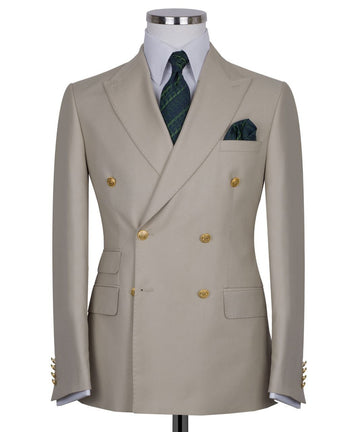 Beige Classic Suit