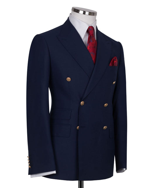 Navy Blue Classic Suit