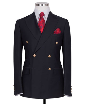 Navy Blue Classic Suit