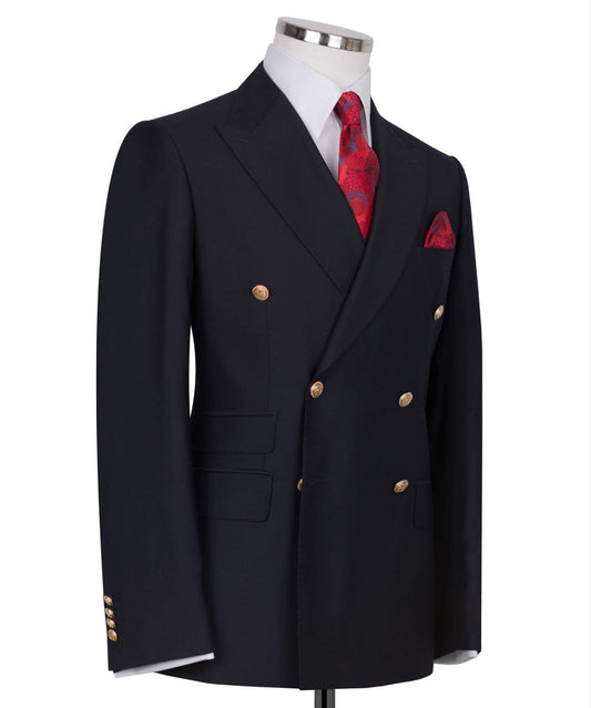 Navy Blue Classic Suit