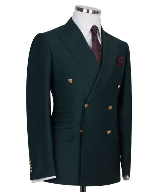 Dark Green Classic Suit